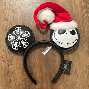 Nightmare Before Christmas Santa Jack Ear Headband
